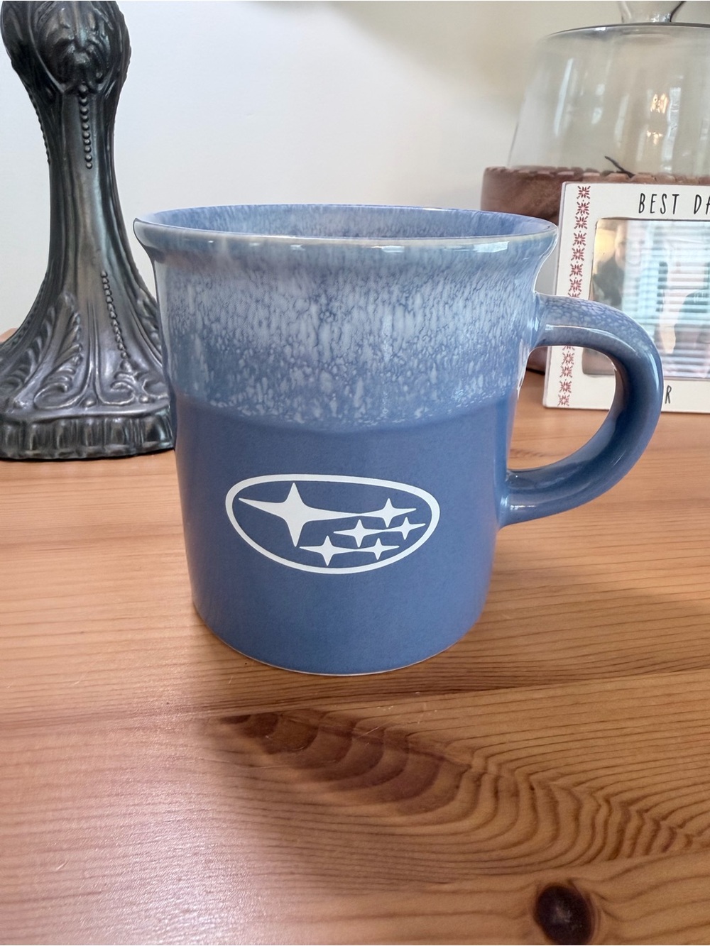 Subaru Blue Ceramic Coffee Mug